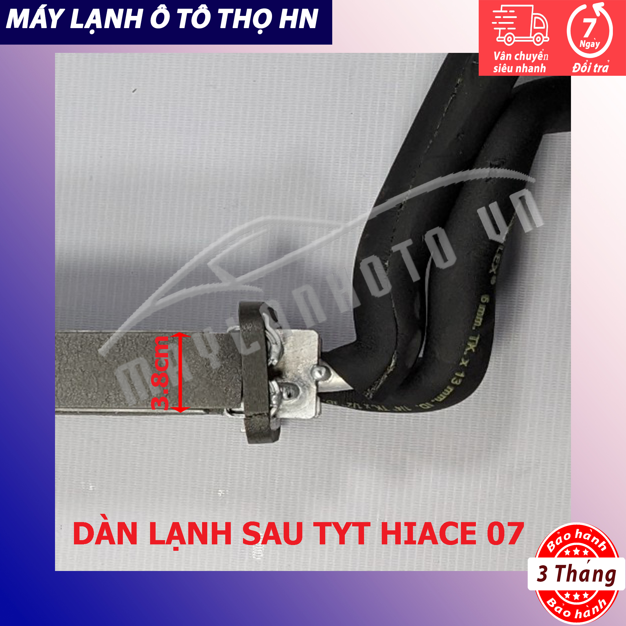 Dàn lạnh Toyota Hiace 2006 2007 2008 2009 2010 Hàng xịn Thái Lan 06 07 08 09 10