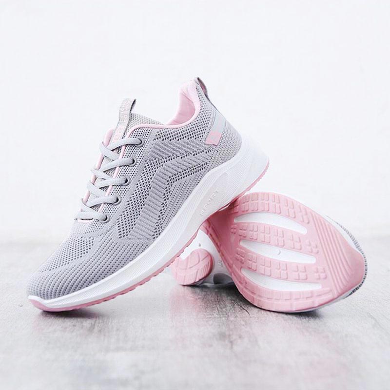 Giày thể thao nữ , giày sneaker nữ phong cách ST-0135F siêu bền