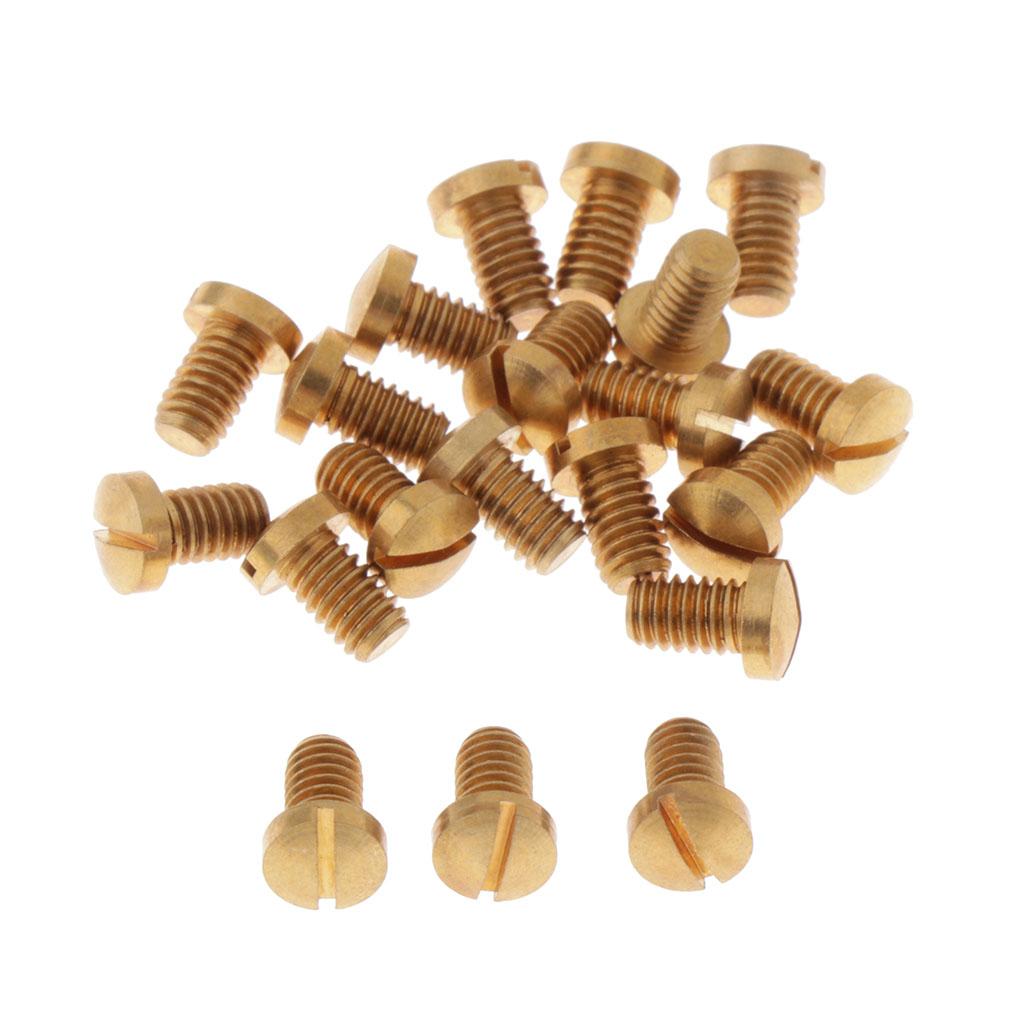 Sunnimix Chuyên Nghiệp Bảo Dưỡng Vít Cho Saxophone Vít 20 Chiếc, Bền