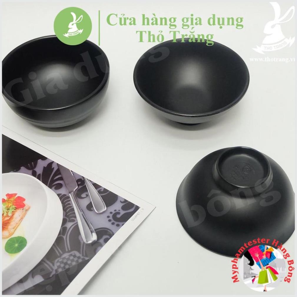 Chén cơm màu đen nhám Superware Thái Lan