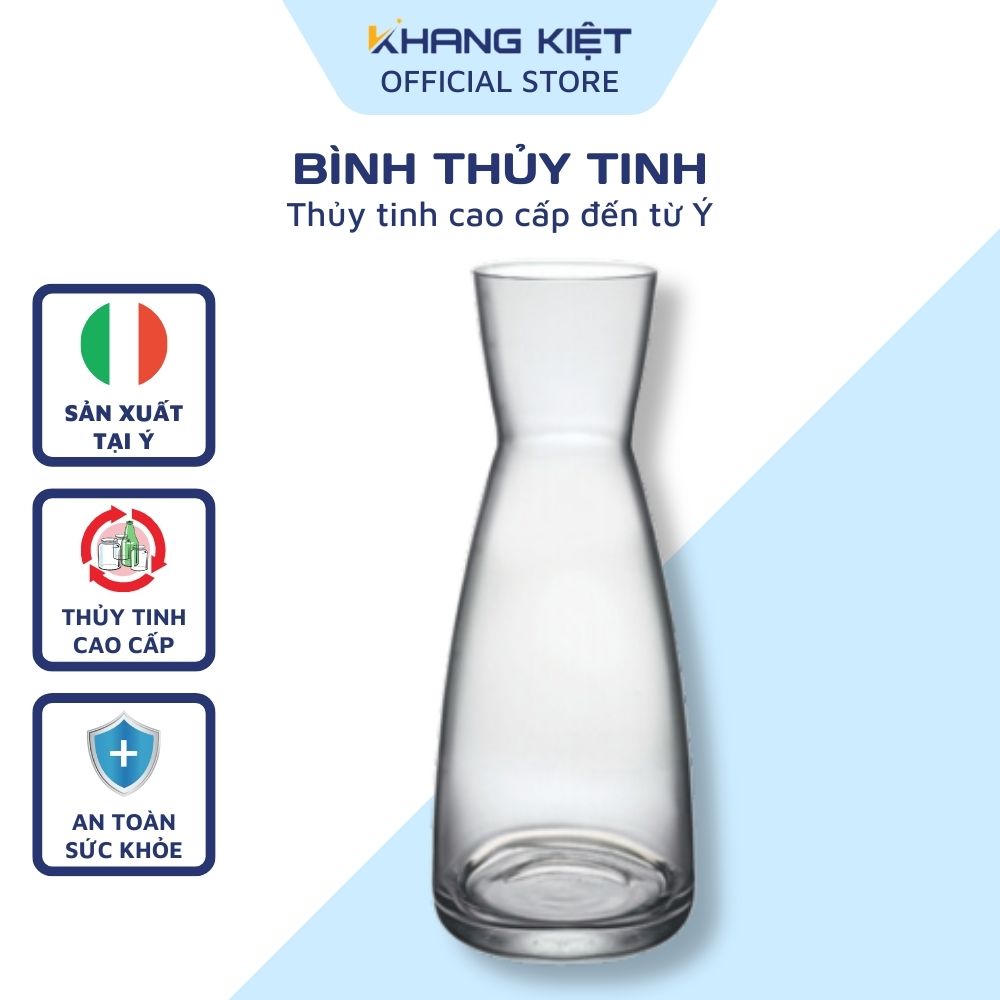 Bình thủy tinh Italy Ypsilon 1L