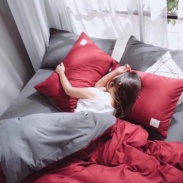 Cotton TICI Đỏ xám