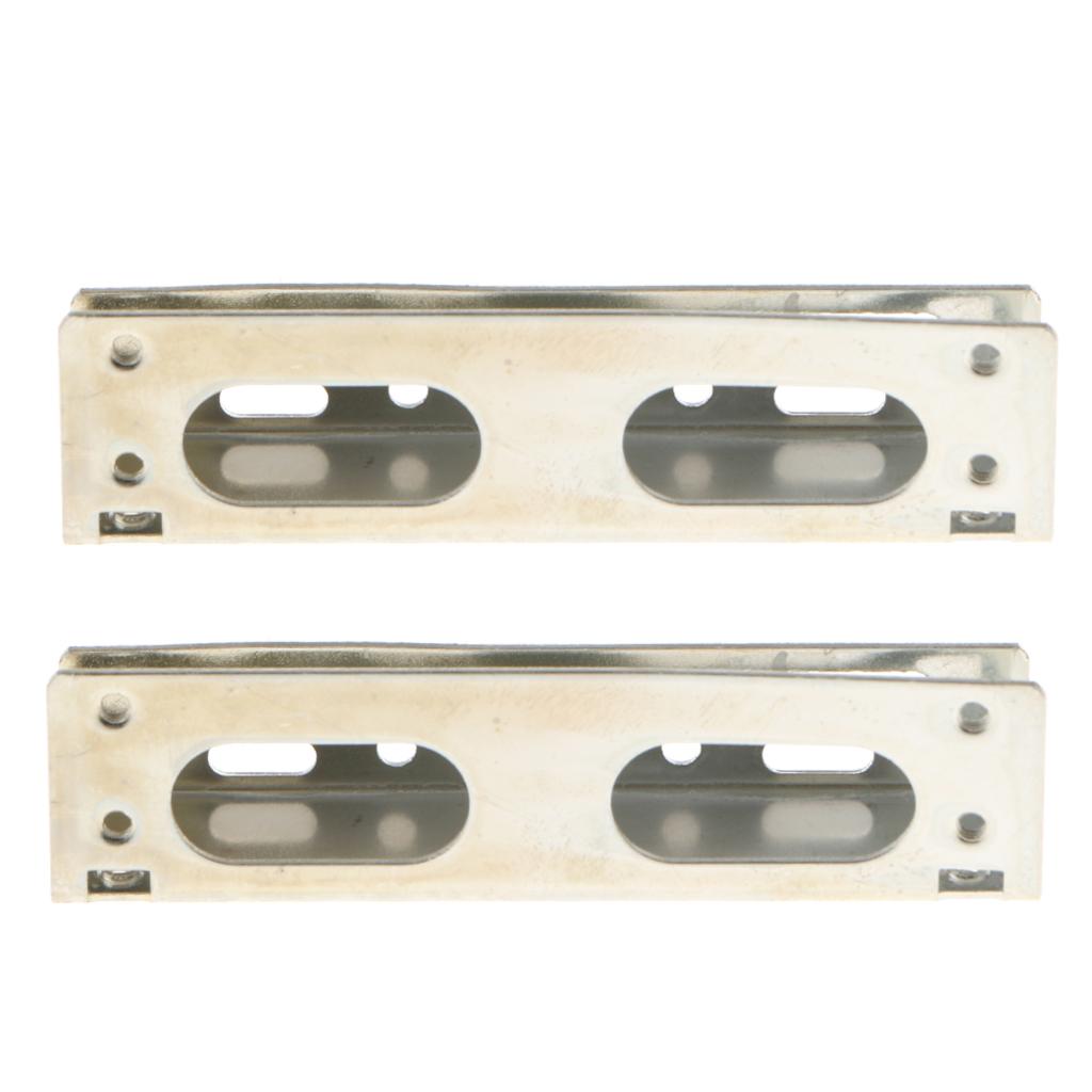 6xInterface 3.5in HDD/SSD Mounting Frame Kit to 5.25 Hard Disk Drive in Bay