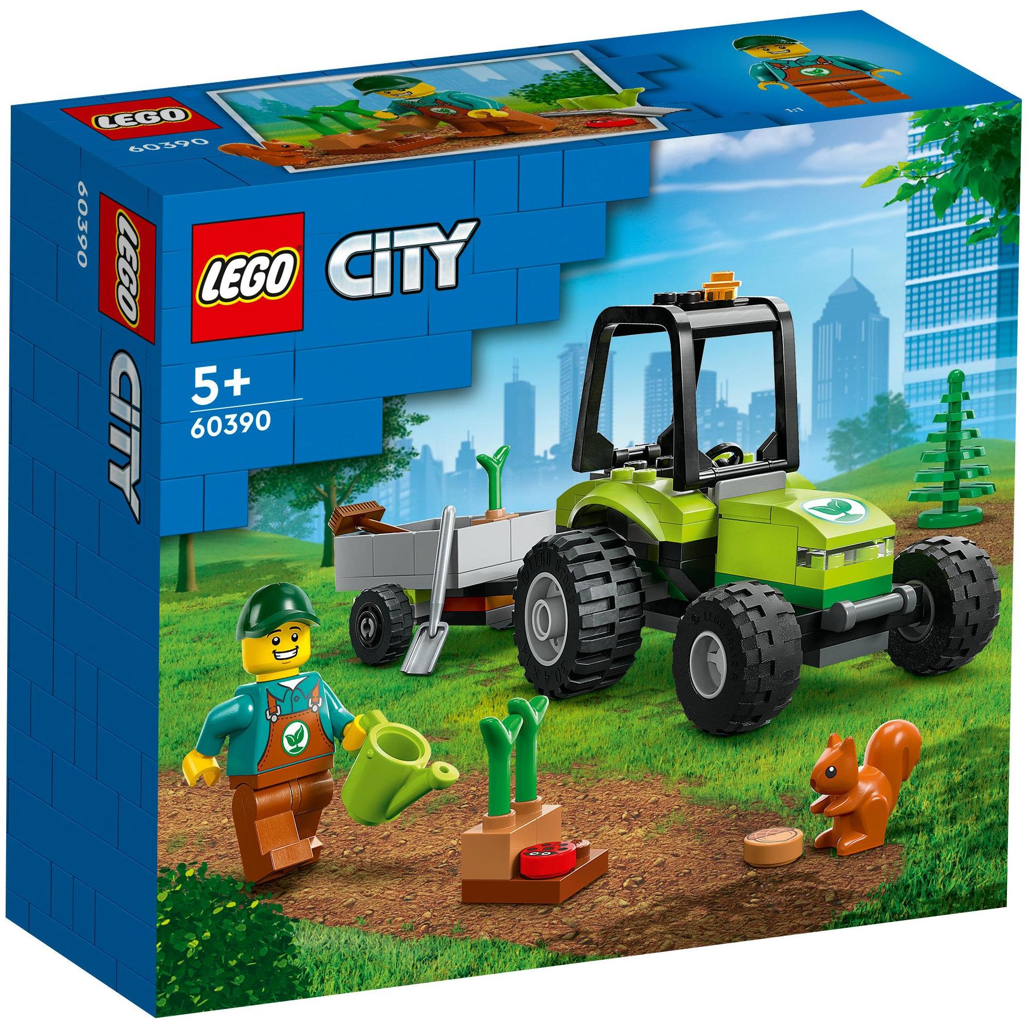LEGO City 60390 Máy Kéo Trồng Cây Công Viên (86 Chi Tiết)