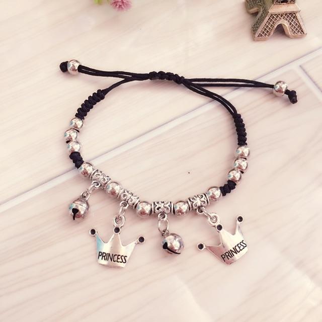Vòng tay HandMade vương miện princess