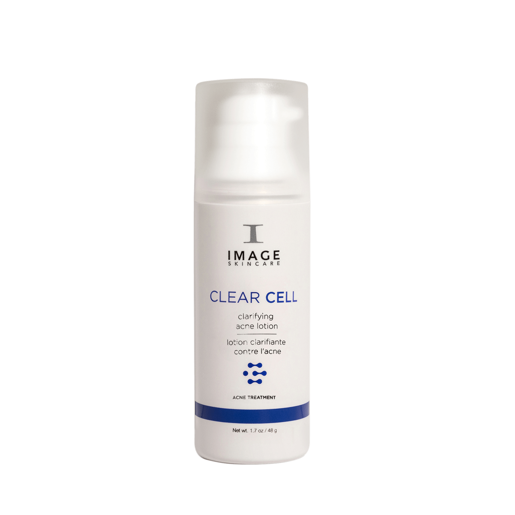 Lotion kháng khuẩn, giảm nhờn, giảm đỏ và gom cồi mụn - Image Skincare CLEAR CELL Clarifying Acne Lotion 50ml