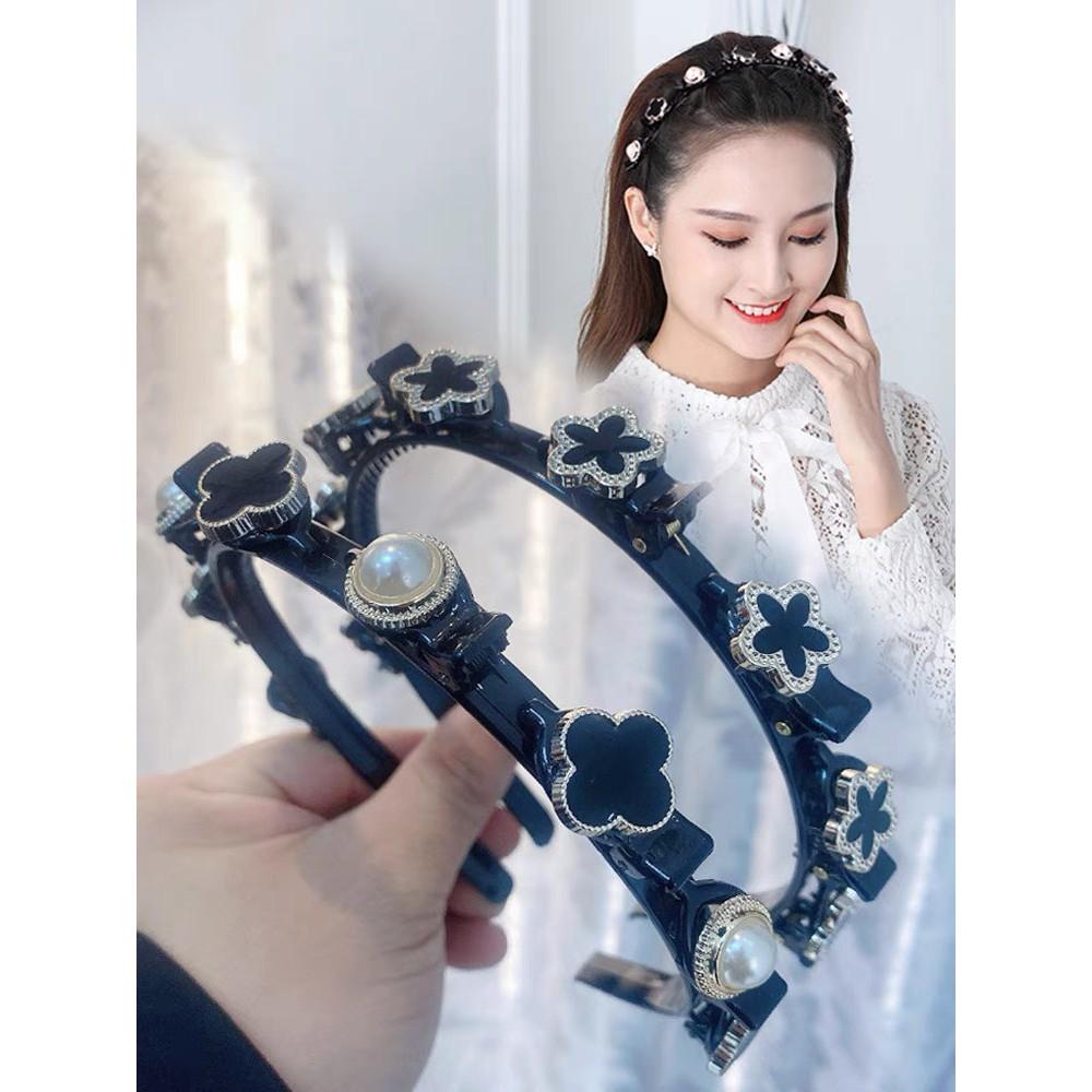 Bờm Tóc Có Kẹp Giữ Tóc Tạo Độ Phồng Siêu Xinh