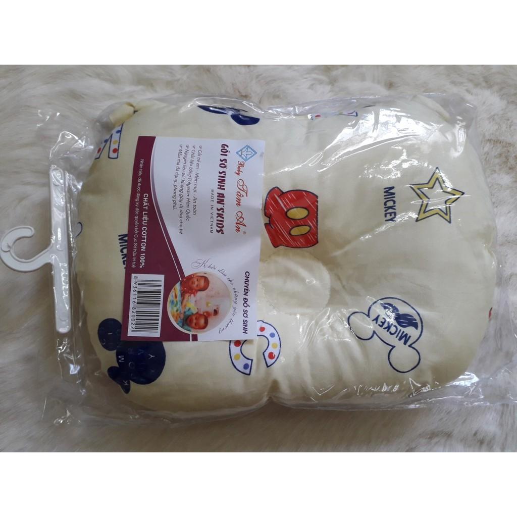 Gối lõm cho bé sơ sinh chống bẹp đầu