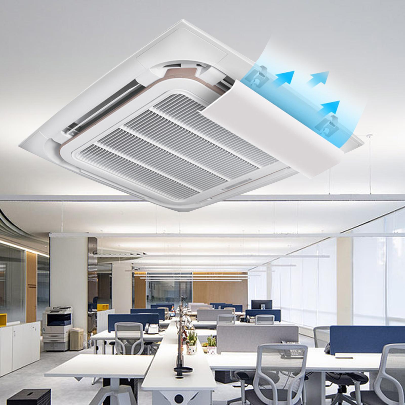 Air Conditioner Vent Deflector Conditioning Wind Deflector Anti Wind Baffle for Hotel Air Conditioner Air Outlet Windshield