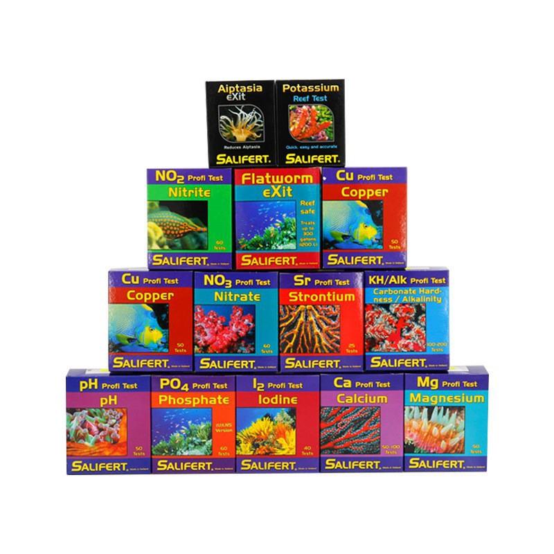 Bộ Test Salifert Canxi, Magie, NO3,PO4, KH, Kali - Bộ thử chất lượng nước-phụ kiện thủy sinh-shopleo