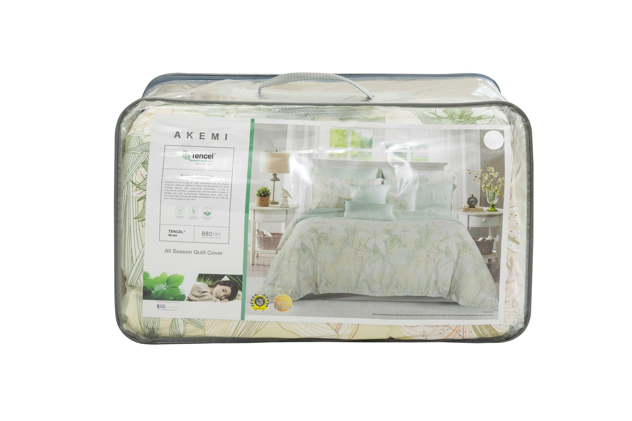 Chăn 4 mùa Akemi All Season Tencel Modal Quilt Cover, 1 cái - Fenorra