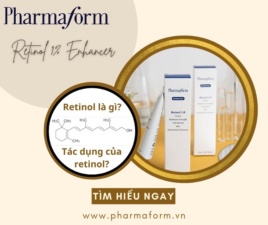 [NHÀ SẢN XUẤT] Tinh chất chống lão hóa Pharmaform Retinol Enhancer 1.0 - 20ml