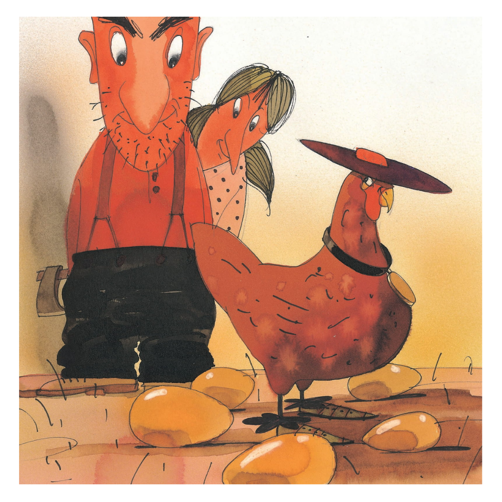 Hình ảnh Learn English With Fables 2 - Học Tiếng Anh Qua Truyện Ngụ Ngôn - Tập 2: The Hen And The Golden Eggs - Gà Mái Và Trứng Vàng