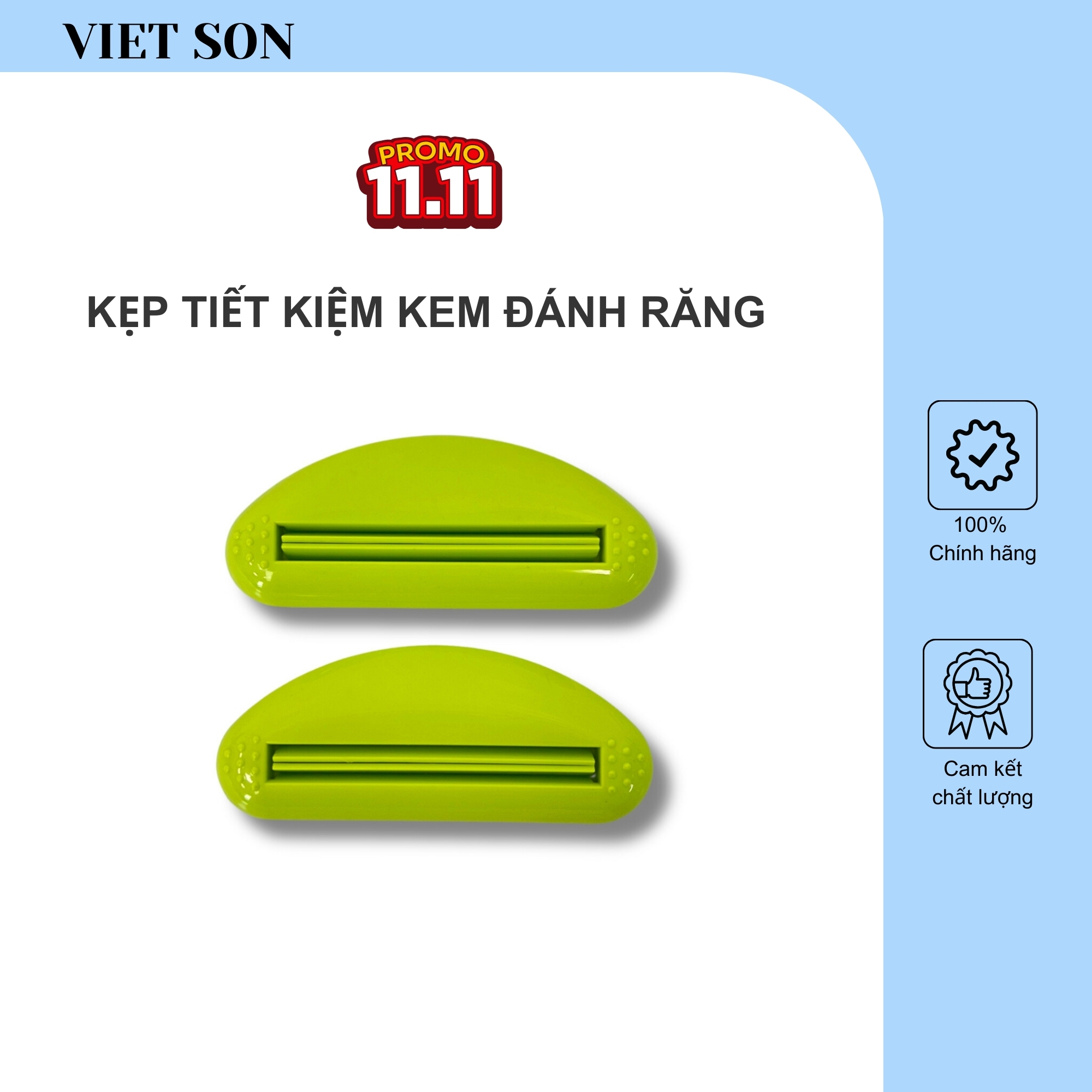 Kẹp Nặn Kem Đánh Răng VIETSON Tiết Kiệm Thông Minh