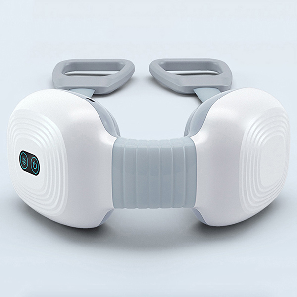 Máy Massage Cổ Vay Gáy - Xoa Bóp Thư Giãn Chườm Nóng Giảm Đau Mỏi, Hỗ Trợ Giảm Đau Nhức, Căng Cứng Vùng Cổ, Mát Xa Đảo Vòng, Bấm Huyệt Thư Giãn - Thiết Kế Đơn Giản, Công Nghệ Sạc Nhanh Type-C