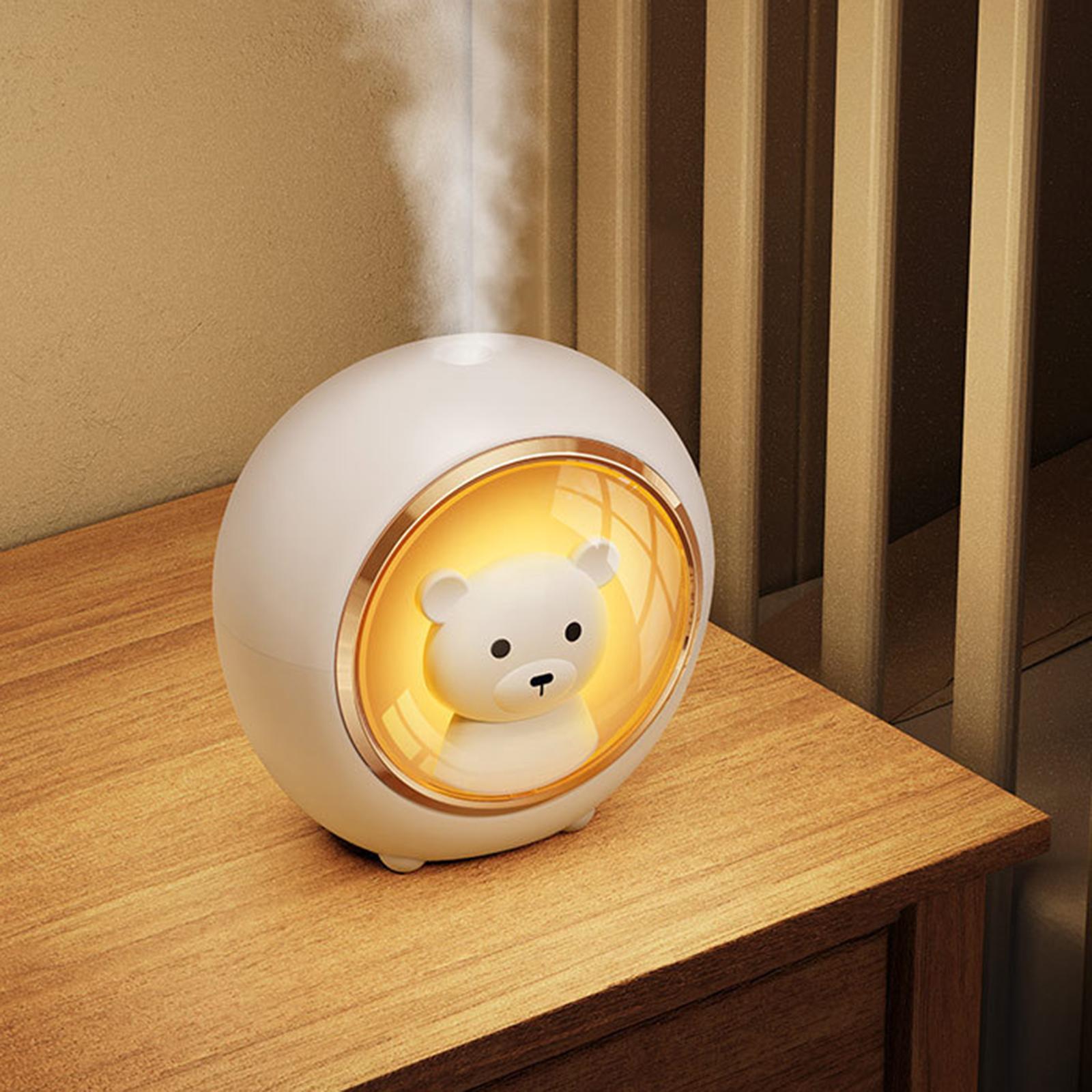 Air Humidifier Night Light Portable Diffuser for Car Desktop