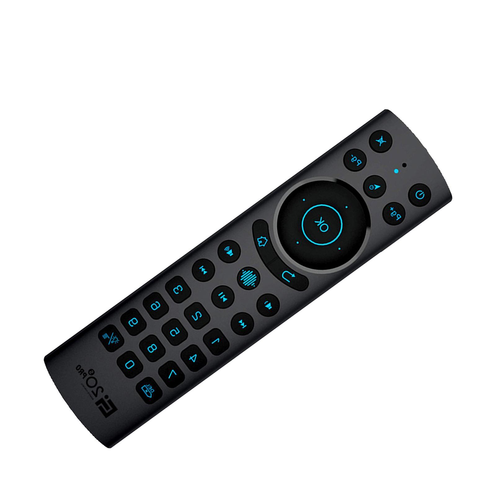 Wireless Voice Backlit IR Learning Remote Control for Android TV