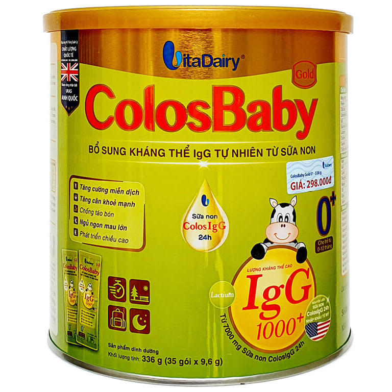Sữa non COLOSBABY GOLD 1+ (800G)
