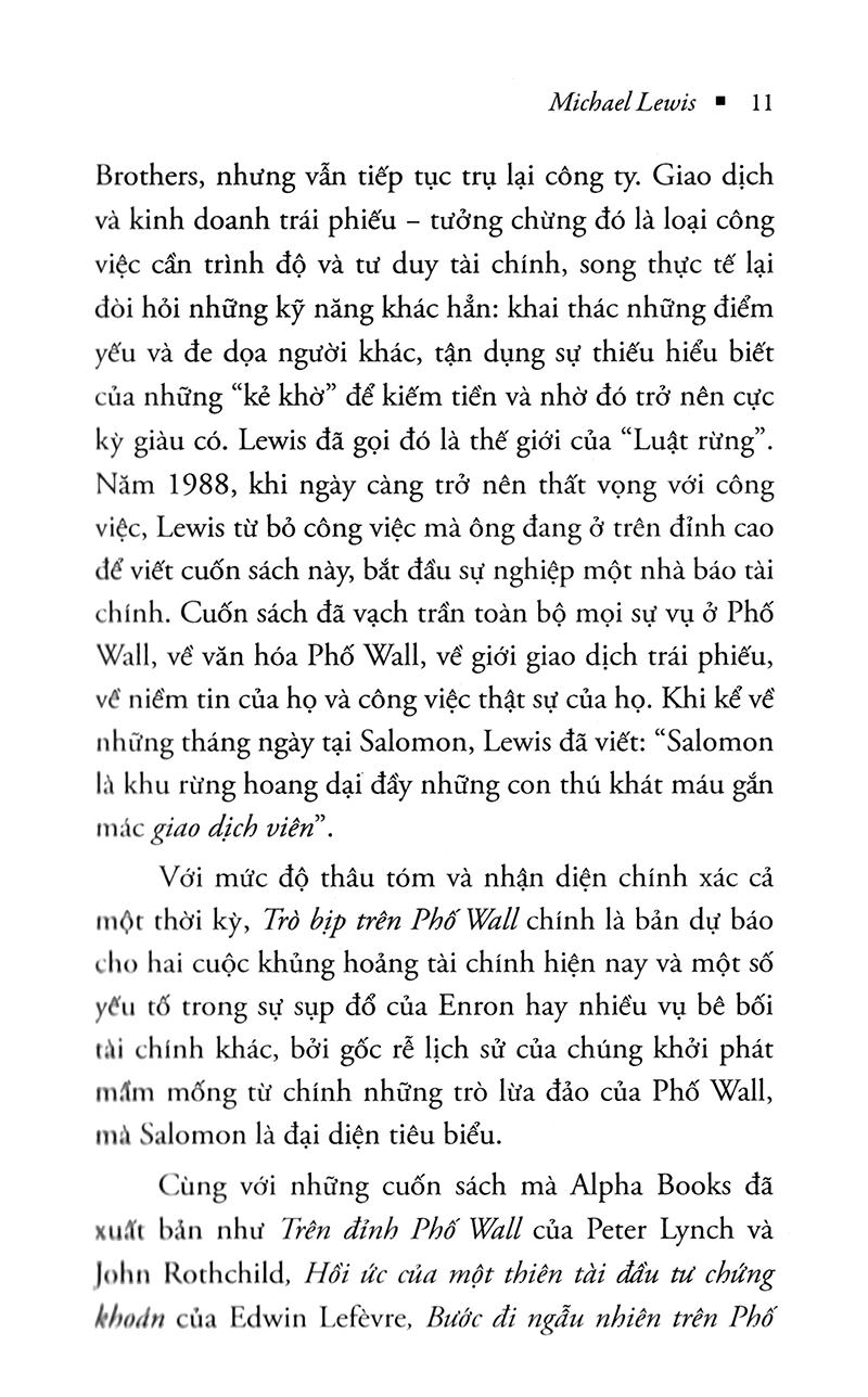 Trò Bịp Trên Phố Wall (Tái Bản)