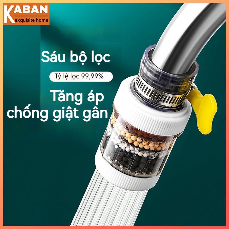 Đầu Lọc Nước Trực Tiếp Tại Vòi 6 Tầng Mẫu Mới