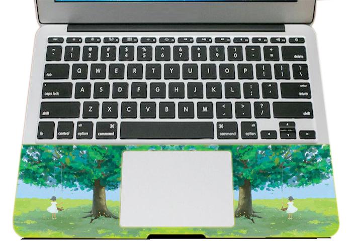 Miếng Dán Skin Trang Trí Mặt Ngoài + Lót Tay Laptop Nghệ Thuật LTNT -1087