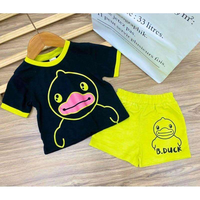 Bộ áo croptop quần đùi siêu cá tính cho bé gái