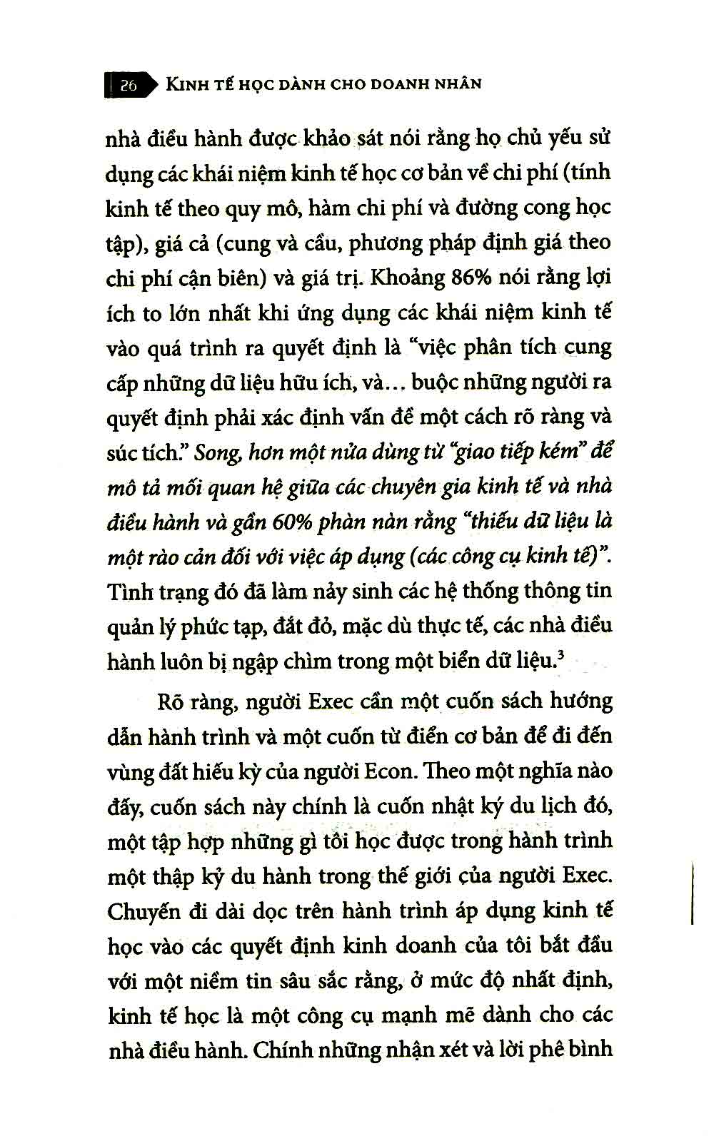 Kinh Tế Học Dành Cho Doanh Nhân _AL