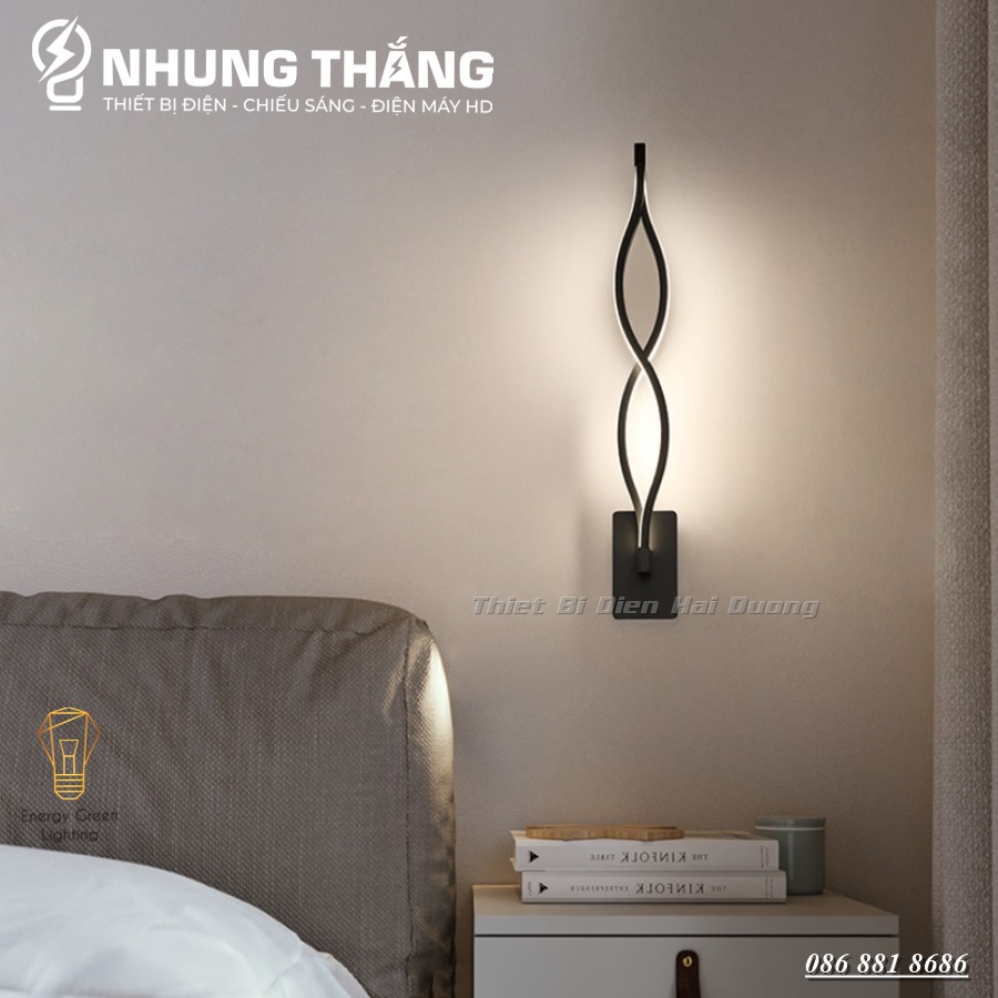 Đèn LED Gắn Tường Decor DT-21001 - 3 Chế Độ Ánh Sáng - Trang Trí Trong Nhà , Cầu Thang , Hành Lang - CÓ VIDEO