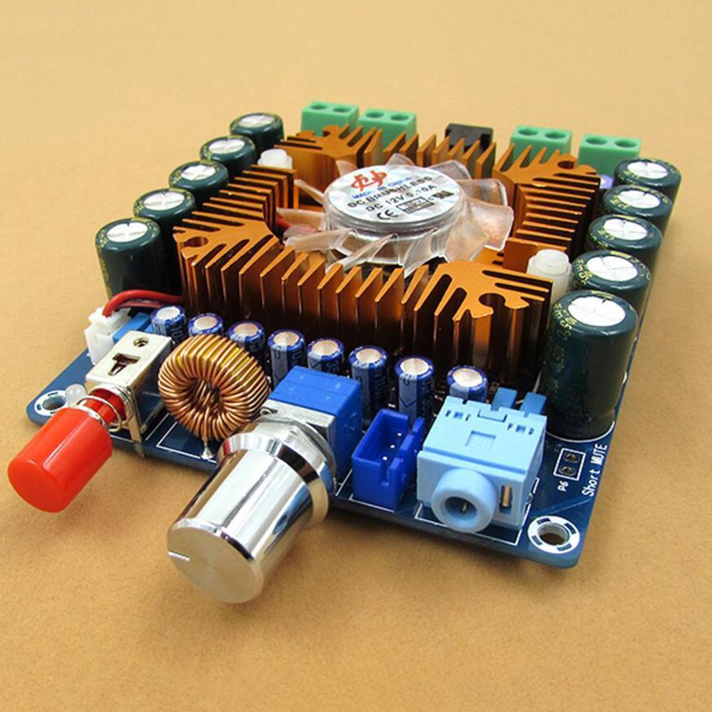 Digital Amplifier Board HiFi 4 Channel Stereo Audio Amplifier Digital Power Amp Board 50Wx4 for DIY Sound System