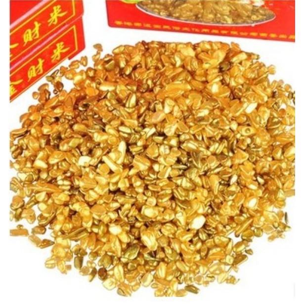 Combo 2 hộp gạo vàng may mắn để bàn thờ ông địa