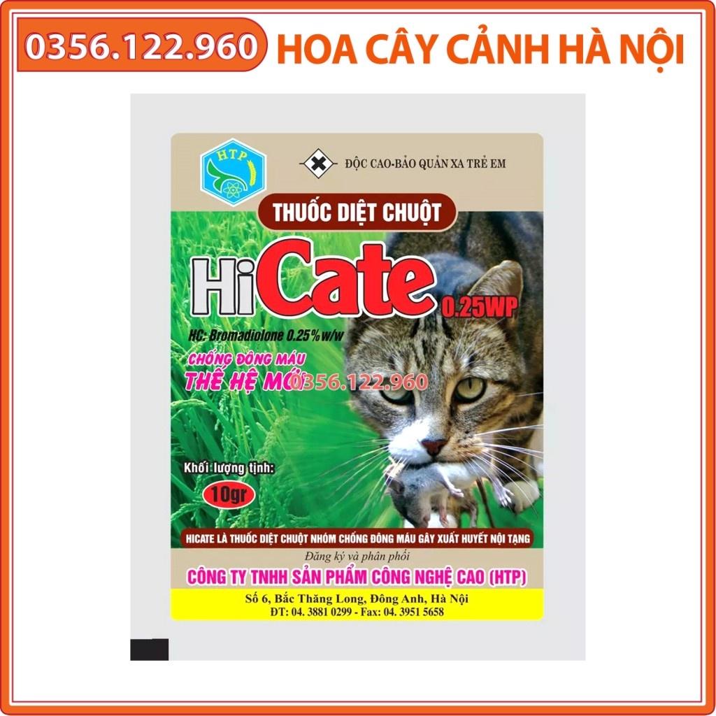 Diệt chuột hiCate gói 10g trừ mọi loại chuột hiệu quả cao - Shop hoa cây cảnh Hà Nội