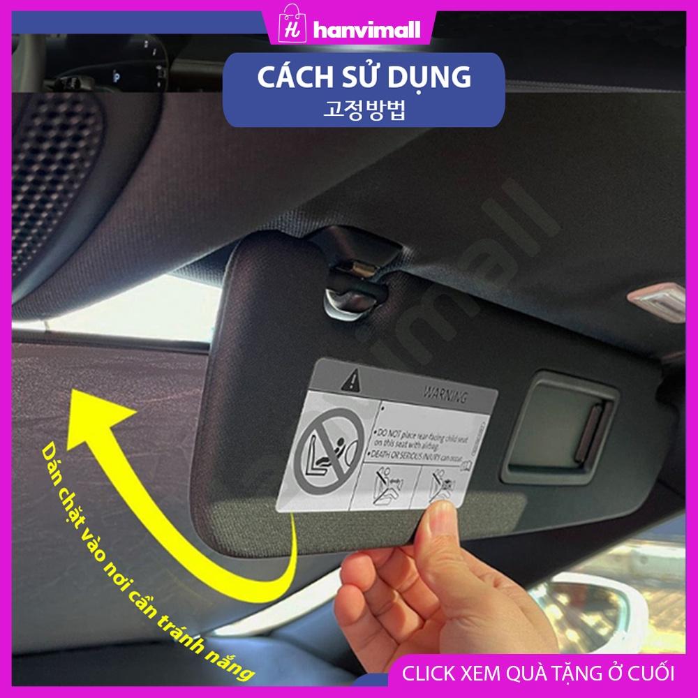 Tấm che nắng kính lái gấp gọn dành cho xe ô tô