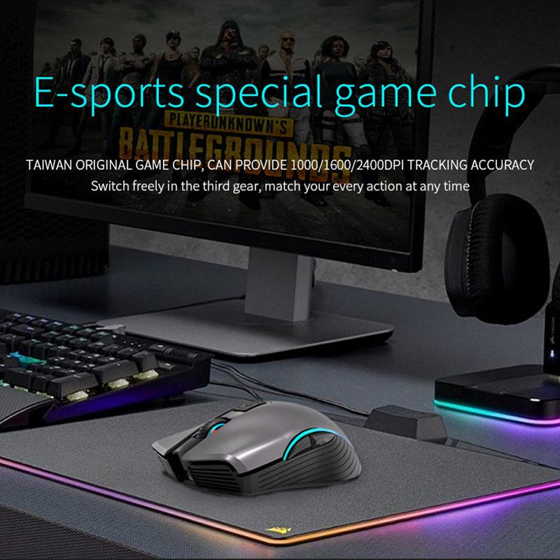 Chuột Máy Tính Chơi Game Bluetooth Không Dây 2.4Ghz Chế Độ Kép 2 Trong 1 Chuột 1600Dpi Công Thái Di Động Chuột Quang dành Cho Laptop
