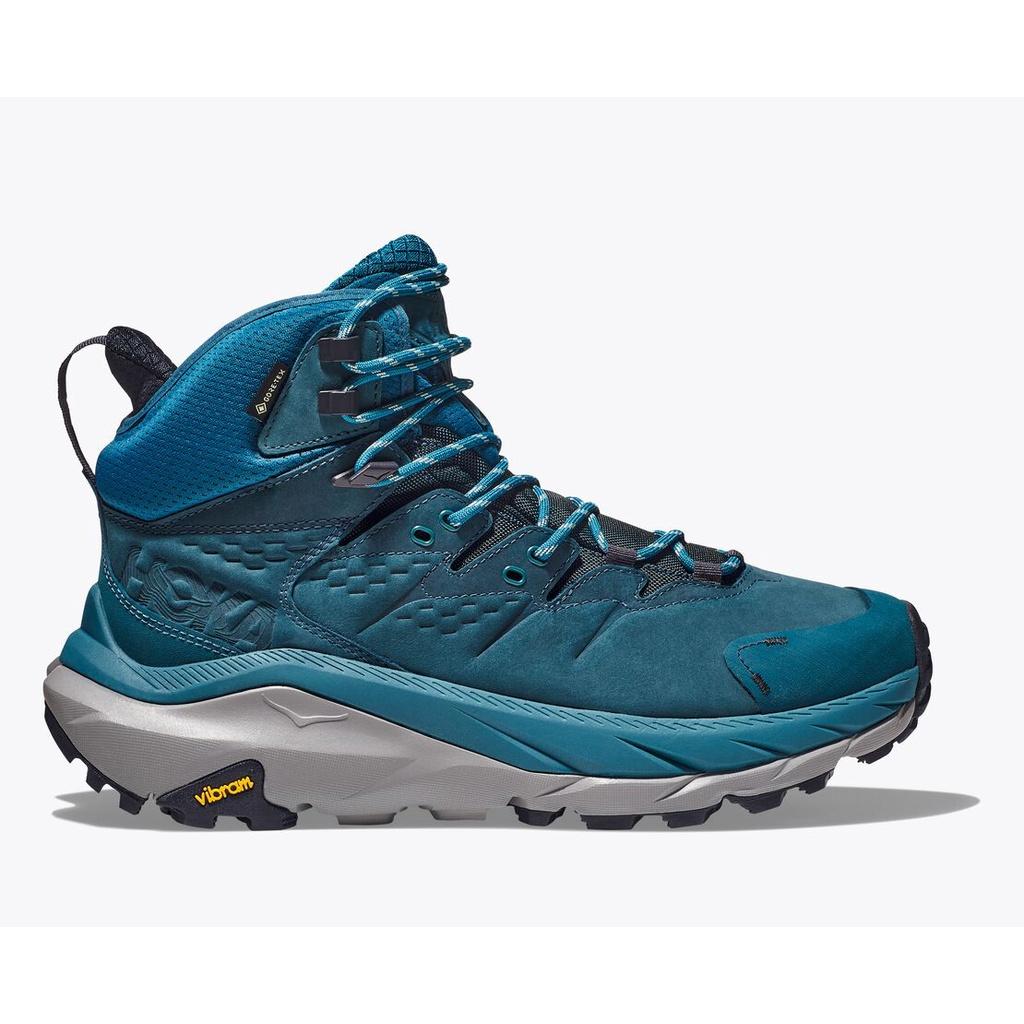 HOKA Kaha 2 GTX Hiking Boots, Giày leo núi chuyên nghiệp, Giày thể thao địa hình chính hãn.g màu Blue Coral Size 44