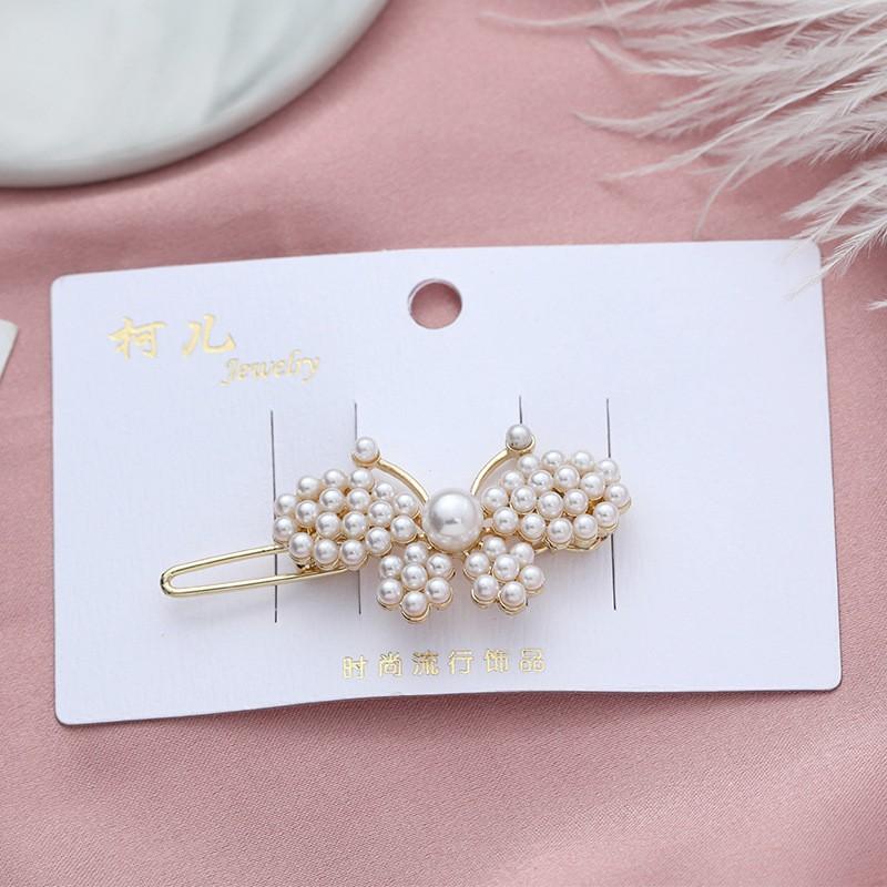 Phụ Kiện Tóc - Kẹp Tóc Mái Hồ Điệp Đính Hạt Trẻ Trung Phong Cách Hàn Quốc Hot Trend Tiktok KT001