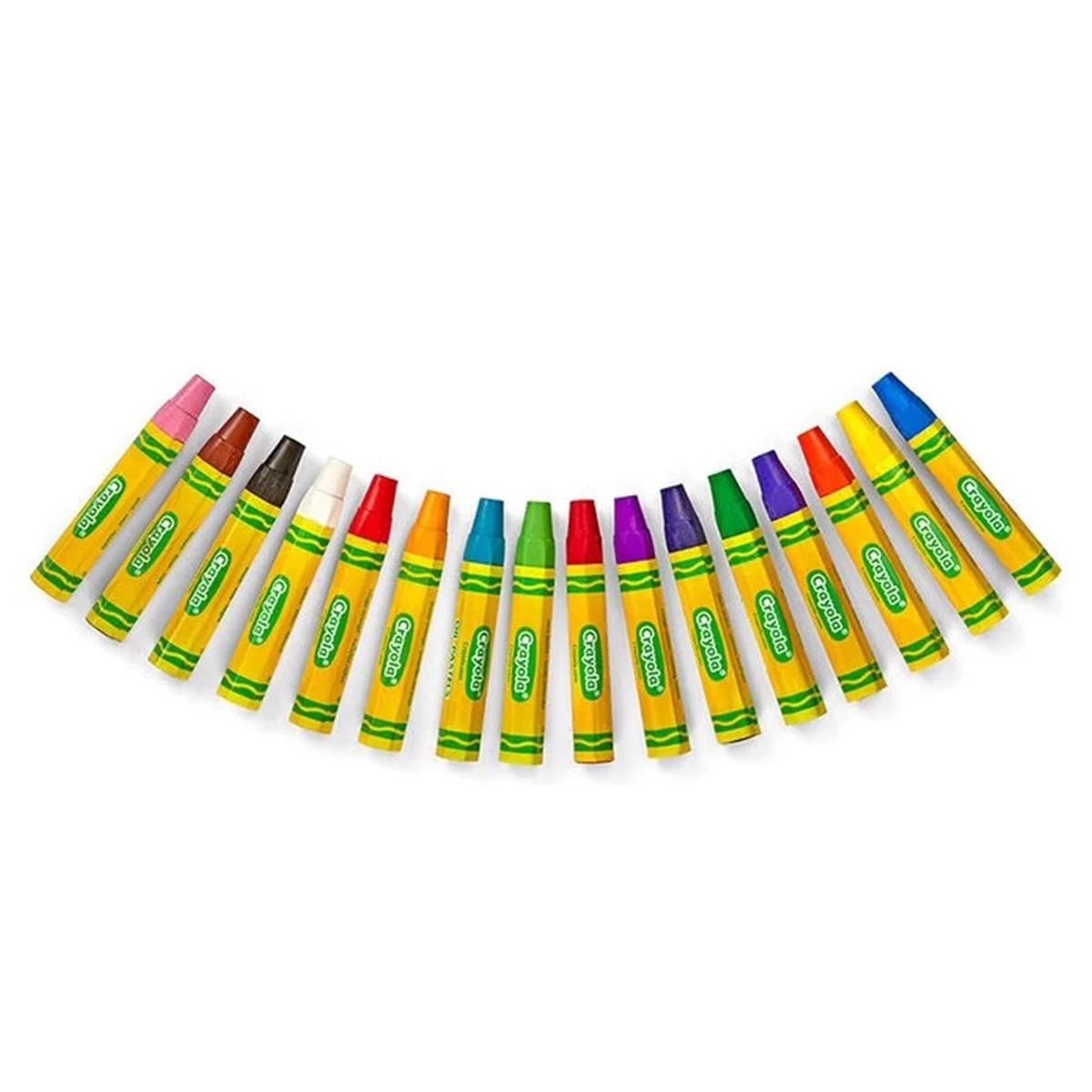 Hộp Bút Sáp Dầu 16 Màu - Oil Pastel - Crayola 524616
