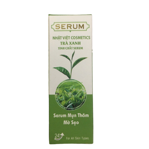 Serum mụn - Thâm - Mờ sẹo - Nhật Việt Trà xanh 20ml
