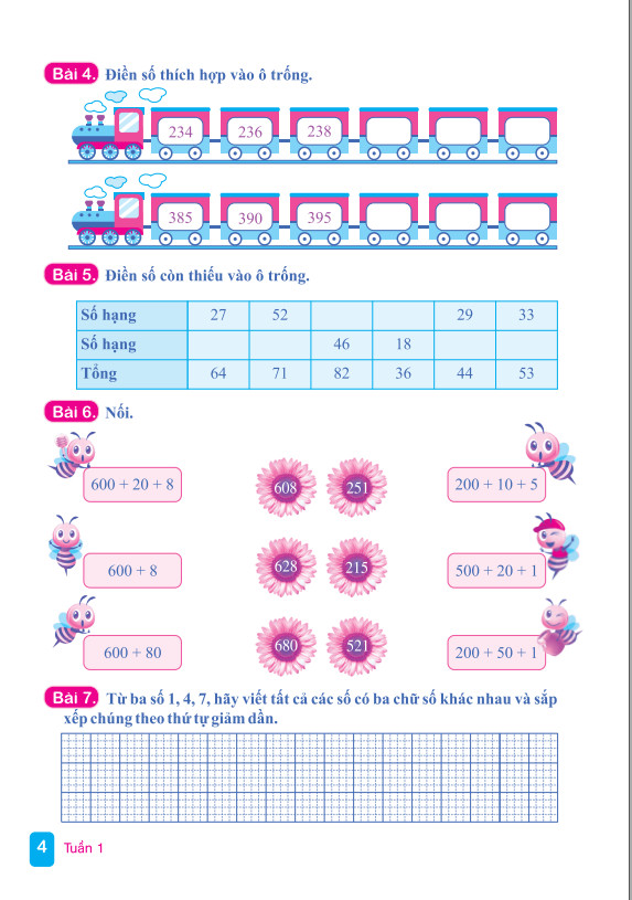 Sách - Combo 2 cuốn Vở Bài Tập Toán Nâng Cao 3 - Biên soạn theo chương trình GDPT mới - ndbooks