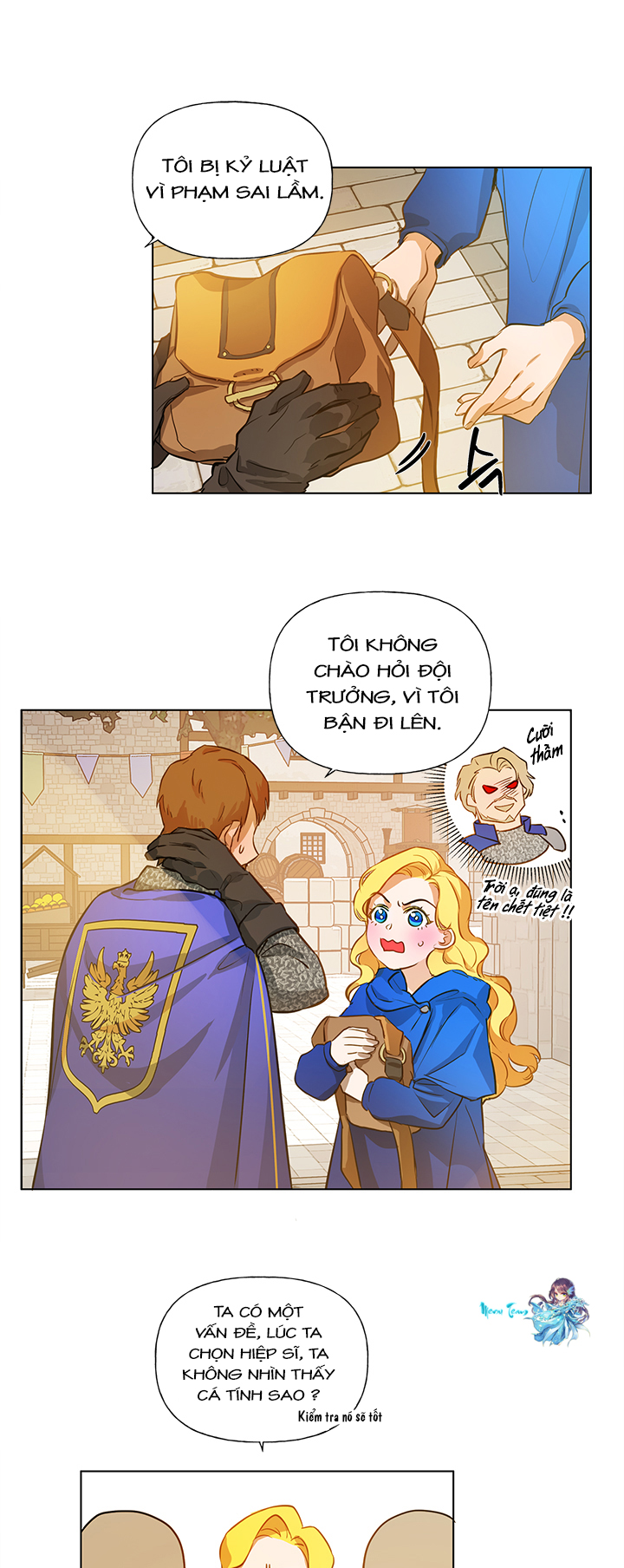 nhà nguyên tố tóc vàng chapter 15 7