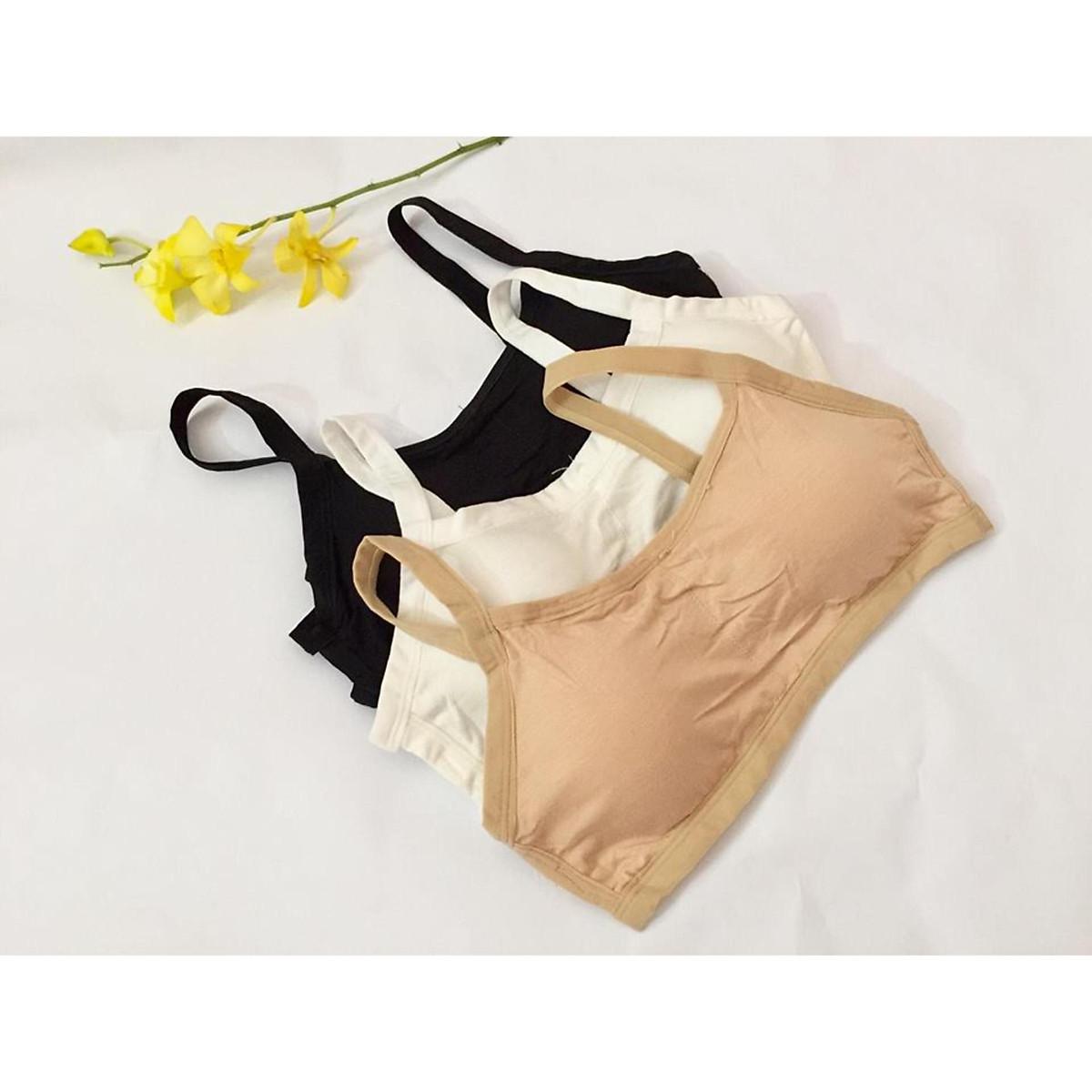 Áo bra 3 dây cotton thái cao cấp