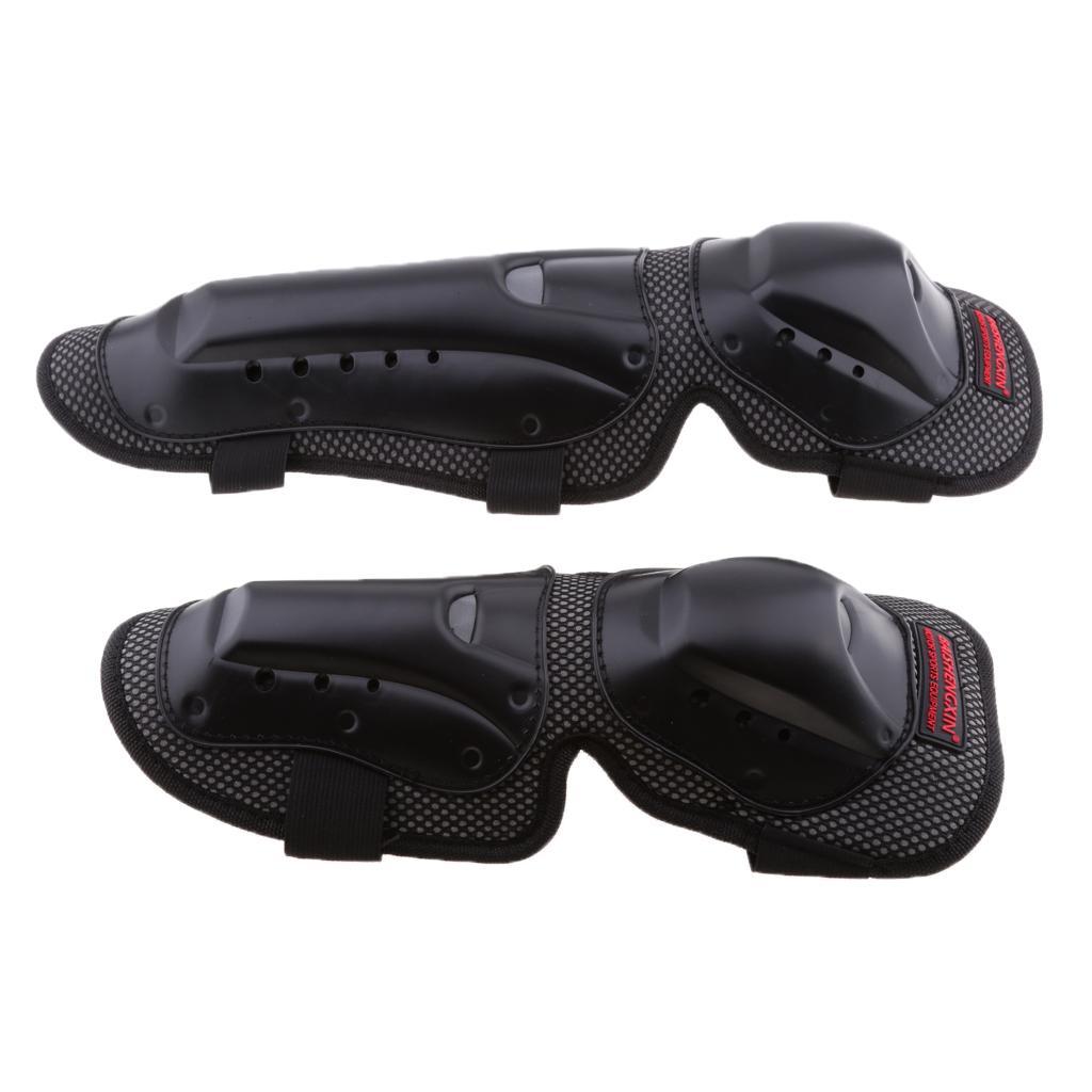 Adults Motorcycle Knee Elbow Protector Knee Shin Guard Pads Protective Gear