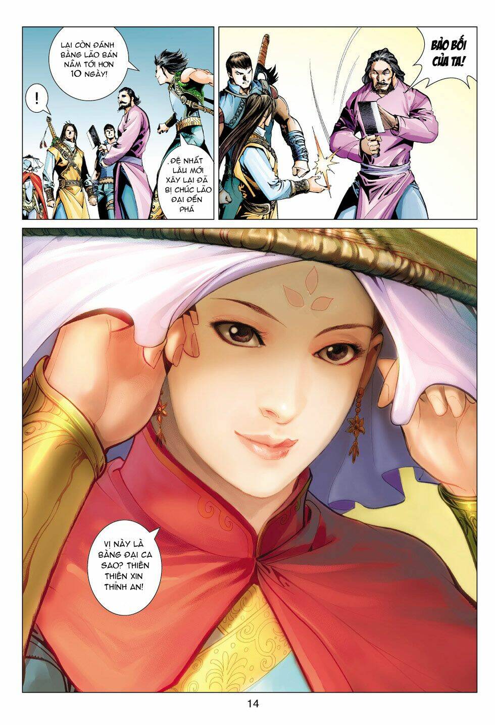biên hoang truyền thuyết chapter 33 14