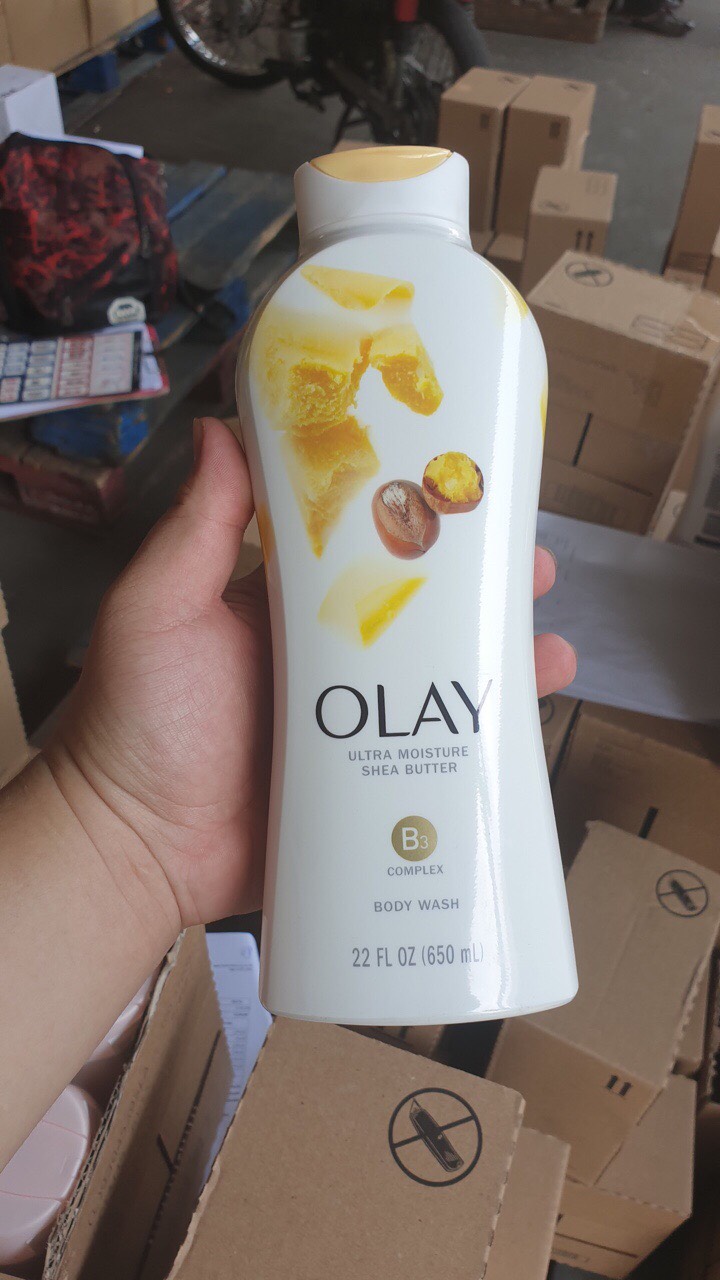 Sữa tắm Olay ultra moisture with shea butter 650ml - New