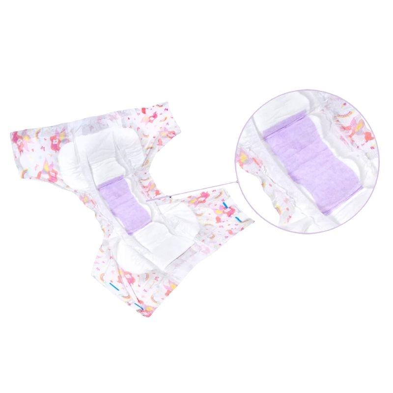 2 Chiếc Phiên Tòa Xét Xử Gói Ddlg Hương Thơm Mới Marshmallow Tã Người Lớn ABDL Tã Dễ Thương Tã Người Lớn Unisex Dùng Một Lần Tã Cho Bé M/XL