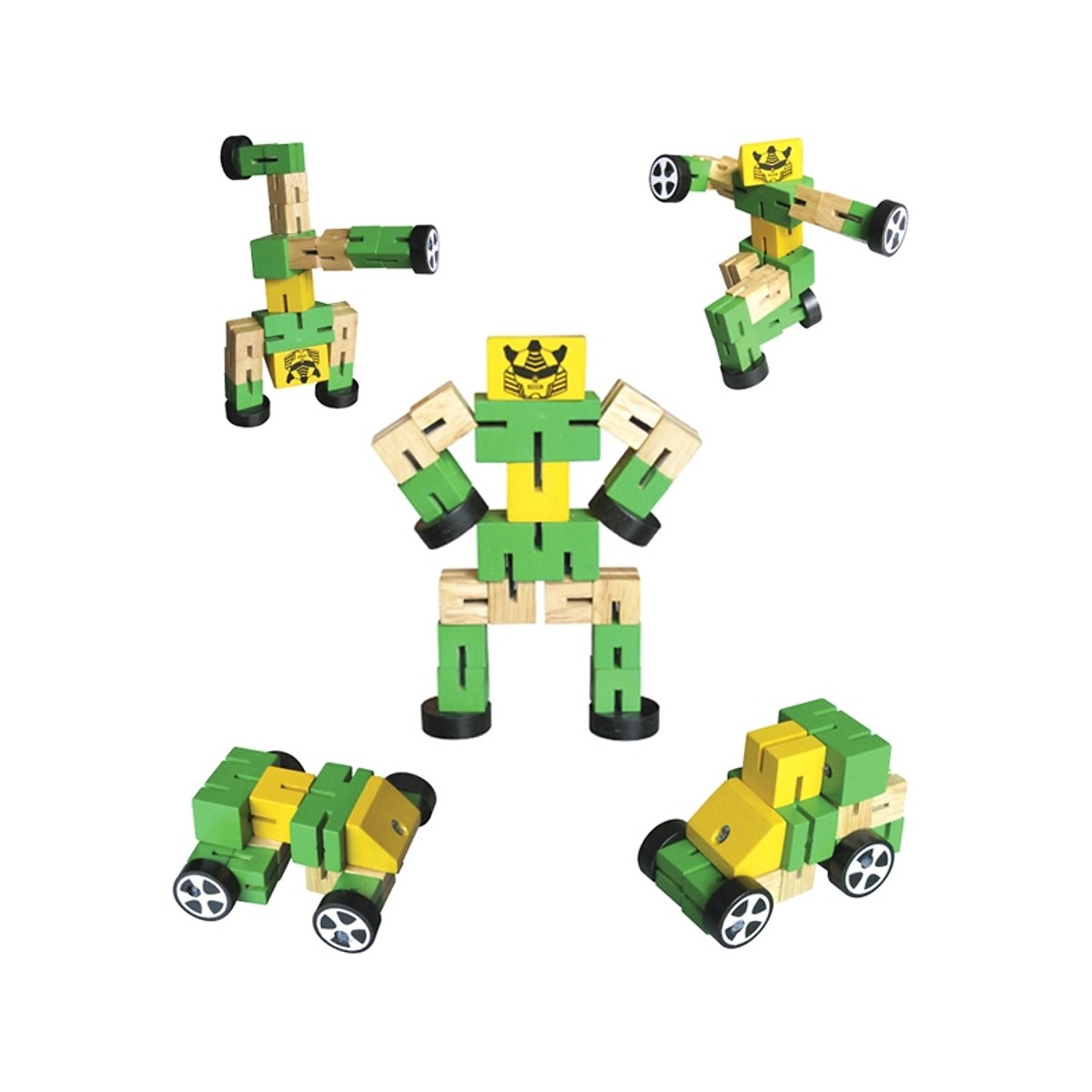 Luồn Thun RoBo GT - Đồ chơi gỗ Winwintoys