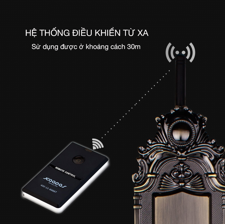 KHÓA CỬA ĐIỆN TỬ KAADAS 6001