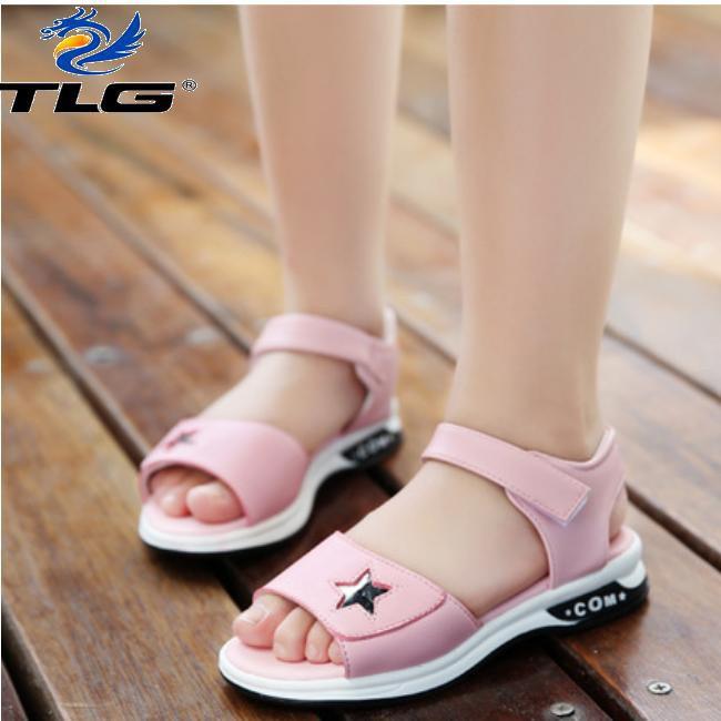 Sandal Hàn Quốc siêu dễ thương cho bé gái Đồ Da Thành Long TLG 20705