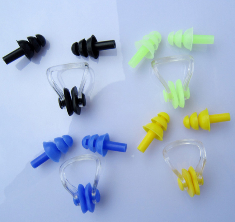 Bộ kit đi bơi bịt tai và bịt mũi chất liệu Silicon cao cấp Yesure