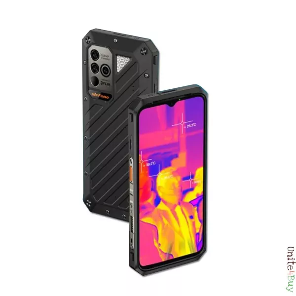 Hình ảnh Điện thoại Ulefone Armor 18T (Ram 12Gb,Rom 256Gb,Camera 108MP,camera nhiệt FLIR,Pin 9600 mAh,5G,chống nước,chống va đập)-hàng chính hãng