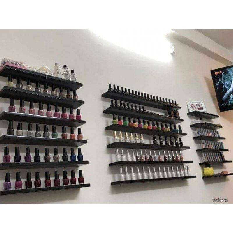 Kệ nail, kệ sơn móng tay, kệ thanh ngang treo tường 307